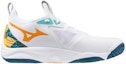Order Mizuno Wave Momentum 3 'Putih Moroccan Blue' V1GA231256