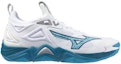 Order Mizuno Wave Momentum 3 'Putih Sailor Biru' V1GA231221