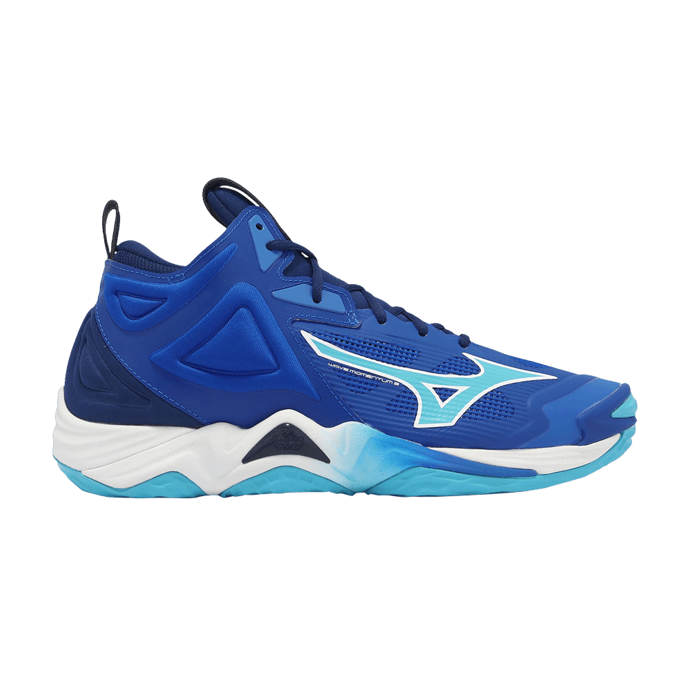 Mizuno Wave Momentum 3 Mid 'Blue White' V1GA231701
