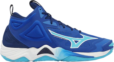 Mizuno Wave Momentum 3 Mid 'Blue White' V1GA231701 Mizuno Wave Momentum 3 Mid 'Blue White' V1GA231701