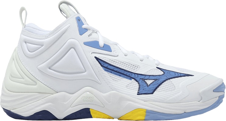 Mizuno Wave Momentum 3 Mid 'White Bellwether Blue' V1GA231797 Buy Mizuno Wave Momentum 3 Mid 'White Bellwether Blue' V1GA231797