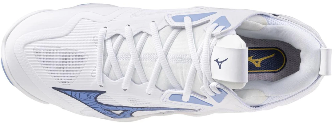美津濃 Wave Momentum 3 Mid ''白色領航藍'' V1GA231797 Lookbook 美津濃 Wave Momentum 3 Mid ''白色領航藍'' V1GA231797