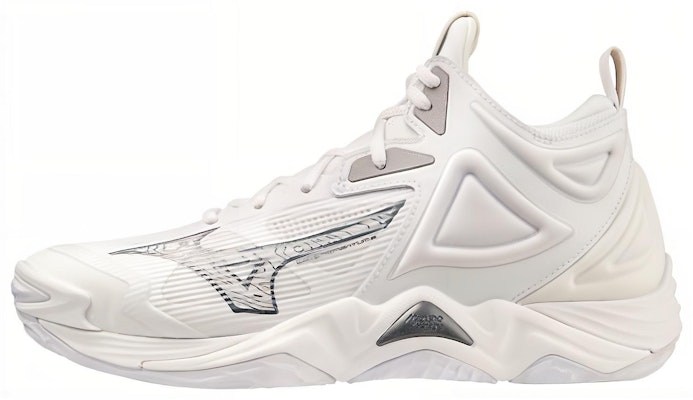Mizuno Wave Momentum 3 Mid 'Putih Abu-abu Metalik' V1GA231751 Buy Mizuno Wave Momentum 3 Mid 'Putih Abu-abu Metalik' V1GA231751