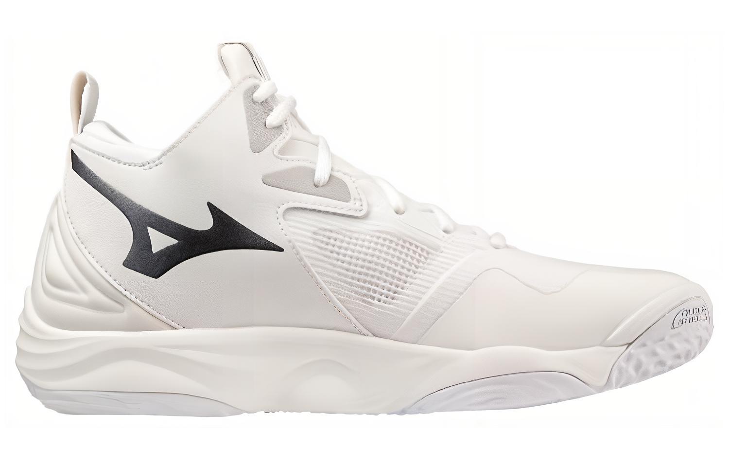 Order 美津濃 Wave Momentum 3 中筒版 '白色金屬灰' V1GA231751