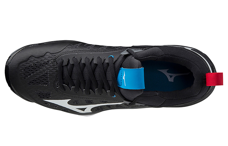 Shop Mizuno Wave Momentum 'Hitam Abu-abu' V1GA191245