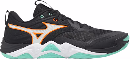 Mizuno Wave Momentum Elite 'Black Tangelo Ice Green' V1GA251212 Mizuno Wave Momentum Elite 'Black Tangelo Ice Green' V1GA251212