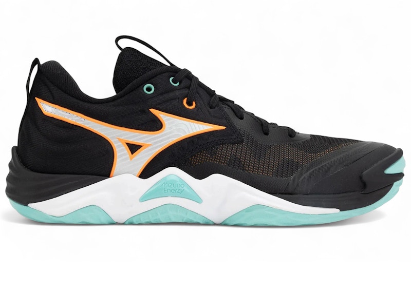 Mizuno Wave Momentum Elite 'Black Tangelo Ice Green' V1GA251212
