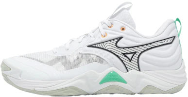 Mizuno Wave Momentum Elite 'White Black Frozen Emerald' V1GA251221 Mizuno Wave Momentum Elite 'White Black Frozen Emerald' V1GA251221