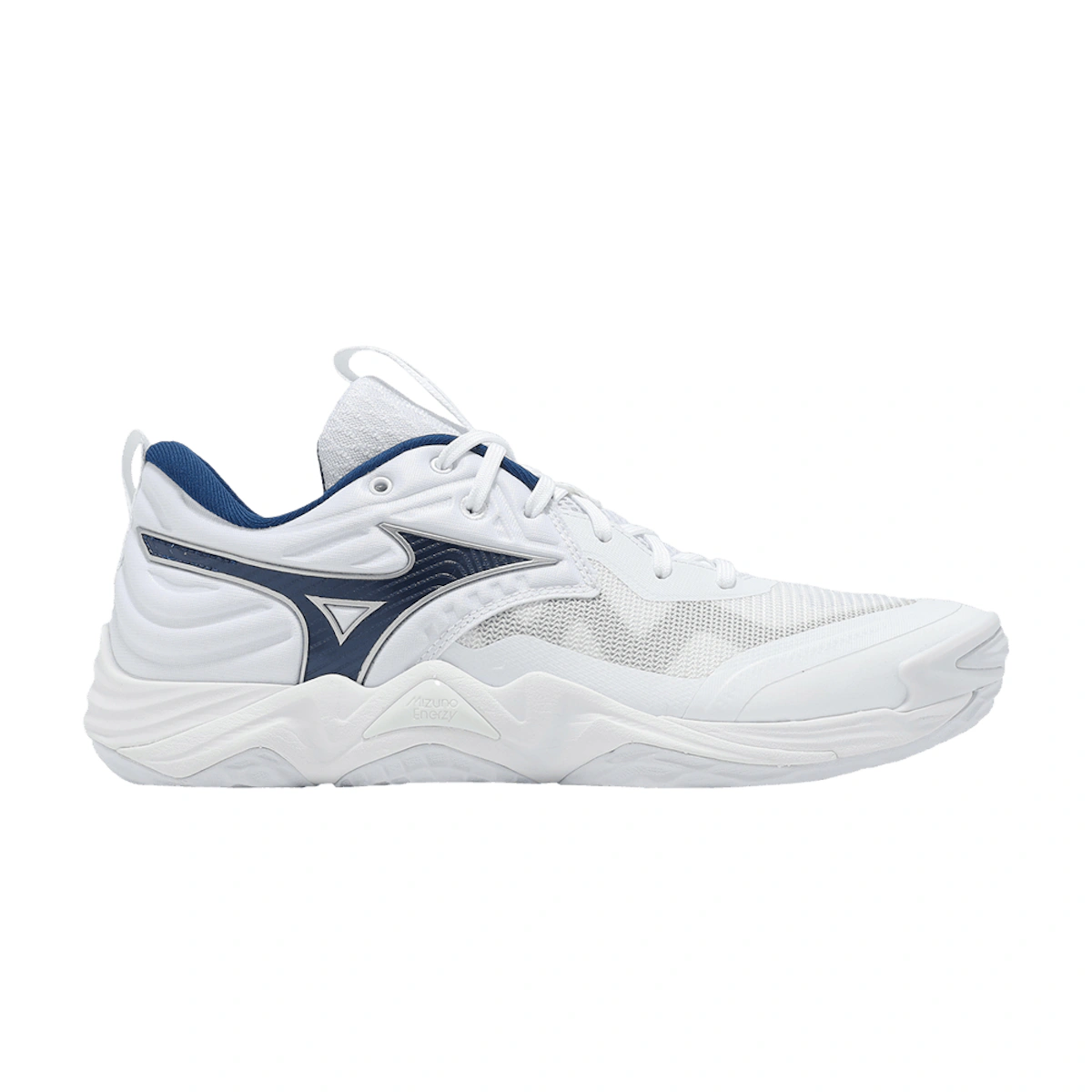 Mizuno Wave Momentum Elite 'White Navy'