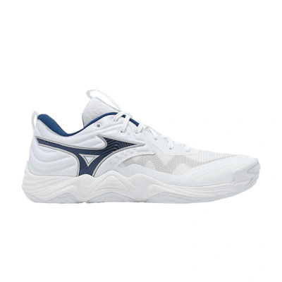 Mizuno Wave Momentum Elite 'White Navy'