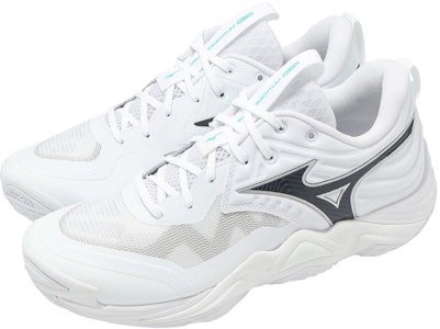 Mizuno Wave Momentum Elite Wide ''Putih Hitam'' V1GA251351 Lookbook Mizuno Wave Momentum Elite Wide ''Putih Hitam'' V1GA251351