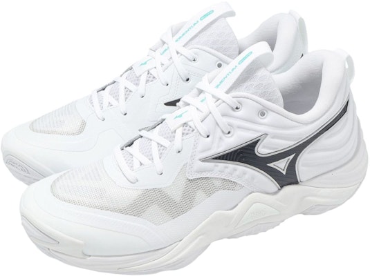 Mizuno Wave Momentum Elite Wide 'White Black' V1GA251351 Lookbook Mizuno Wave Momentum Elite Wide 'White Black' V1GA251351