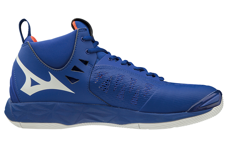 Order Mizuno Wave Momentum Mid 'Biru Putih' V1GA191700