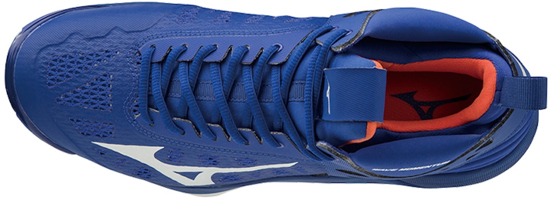 Mizuno Wave Momentum Mid 'Blue White' V1GA191700 Lookbook Mizuno Wave Momentum Mid 'Blue White' V1GA191700
