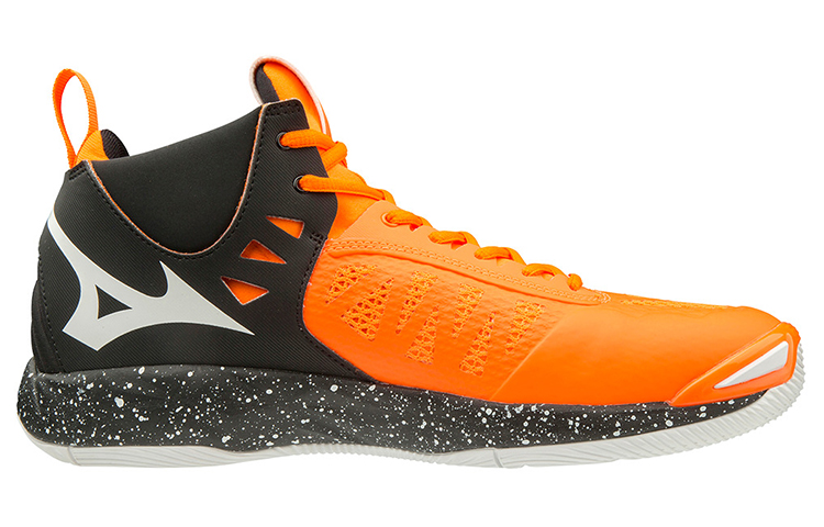 Order Mizuno Wave Momentum Mid 'Kuning Hitam' V1GA191754