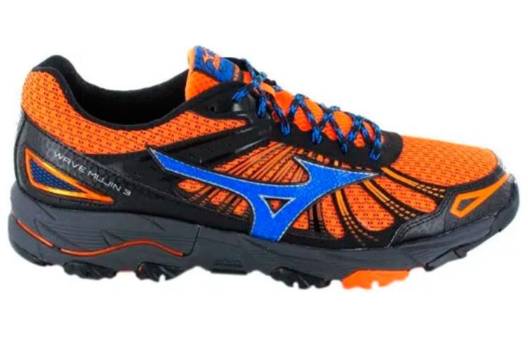Order Mizuno Wave Mujin 3 'Oren Hitam Biru' J1GC167029