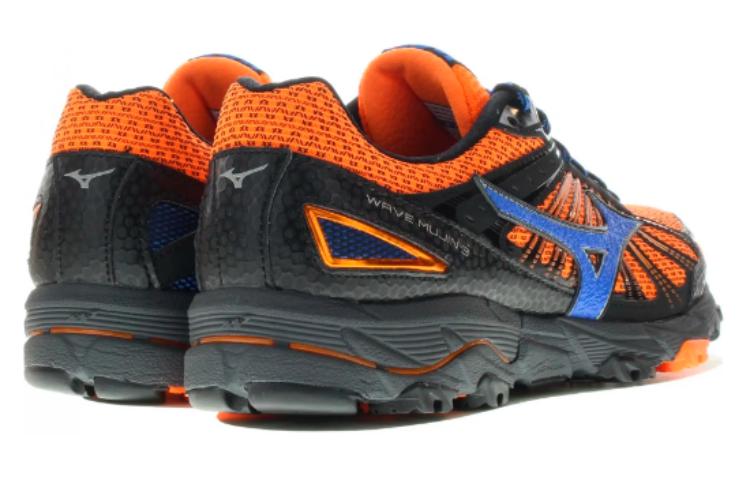 Shop Mizuno Wave Mujin 3 'Oren Hitam Biru' J1GC167029