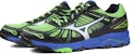 Mizuno Wave Mujin 3 GTX Kasut Rendah Hijau Biru Tahan Haus J1GJ165703