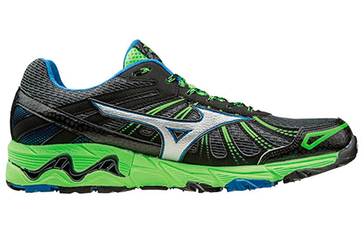 Order 美津濃 Wave Mujin 3 減震防滑耐磨 低筒 跑步鞋 黑綠