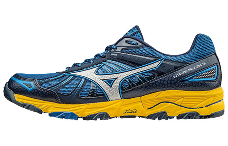 Buy Mizuno Wave Mujin 3 Lage Sneakers Slijtvast Blauw Geel J1GJ167004