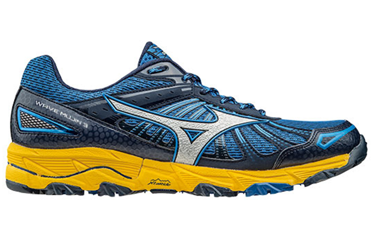 Order Mizuno Wave Mujin 3 Lage Sneakers Slijtvast Blauw Geel J1GJ167004