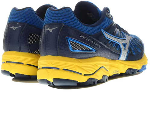 Mizuno Wave Mujin 3 Lage Sneakers Slijtvast Blauw Geel J1GJ167004 Lookbook Mizuno Wave Mujin 3 Lage Sneakers Slijtvast Blauw Geel J1GJ167004