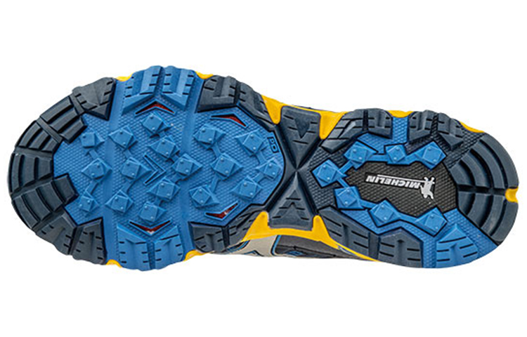 Purchase Mizuno Wave Mujin 3 Lage Sneakers Slijtvast Blauw Geel J1GJ167004
