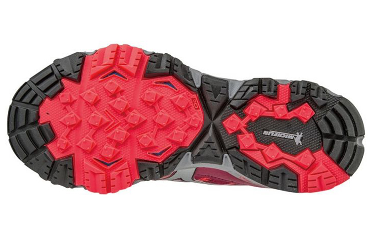 Shop Mizuno Wave Mujin 3 Scarpe Basse Resistenti Rosse J1GD167004