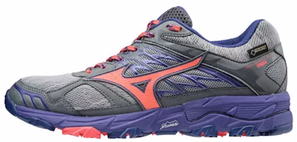 Mizuno Wave Mujin 4 G-tx Low Tops Gray Purple Pink J1GK175760 Mizuno Wave Mujin 4 G-tx Low Tops Gray Purple Pink J1GK175760