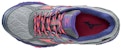 Mizuno Wave Mujin 4 G-tx Kasut Rendah Kelabu Ungu Merah Jambu J1GK175760