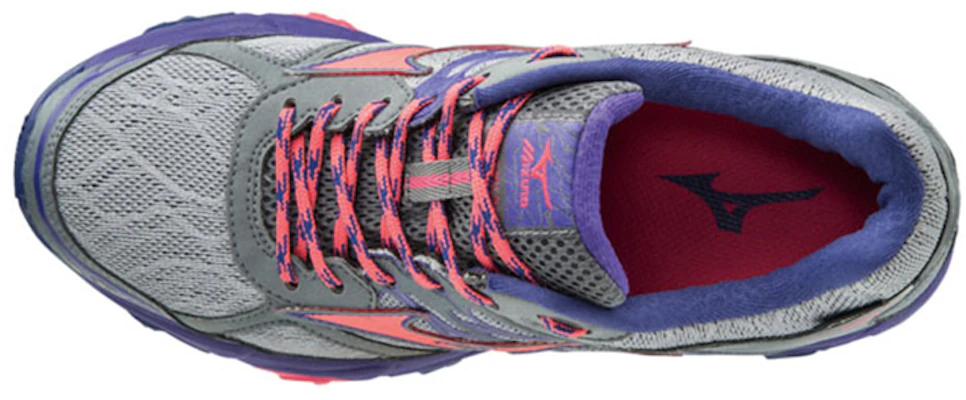 Mizuno Wave Mujin 4 G-TX Low Grau Lila Rosa Damenschuhe J1GK175760 Lookbook Mizuno Wave Mujin 4 G-TX Low Grau Lila Rosa Damenschuhe J1GK175760