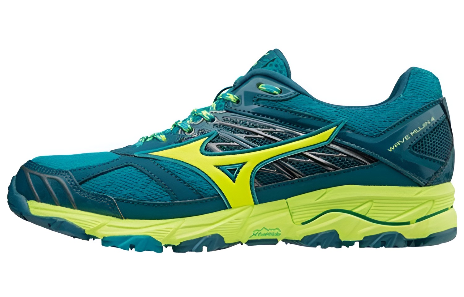 Mizuno Wave Mujin 4 GTX 'Green Yellow' J1GK177044