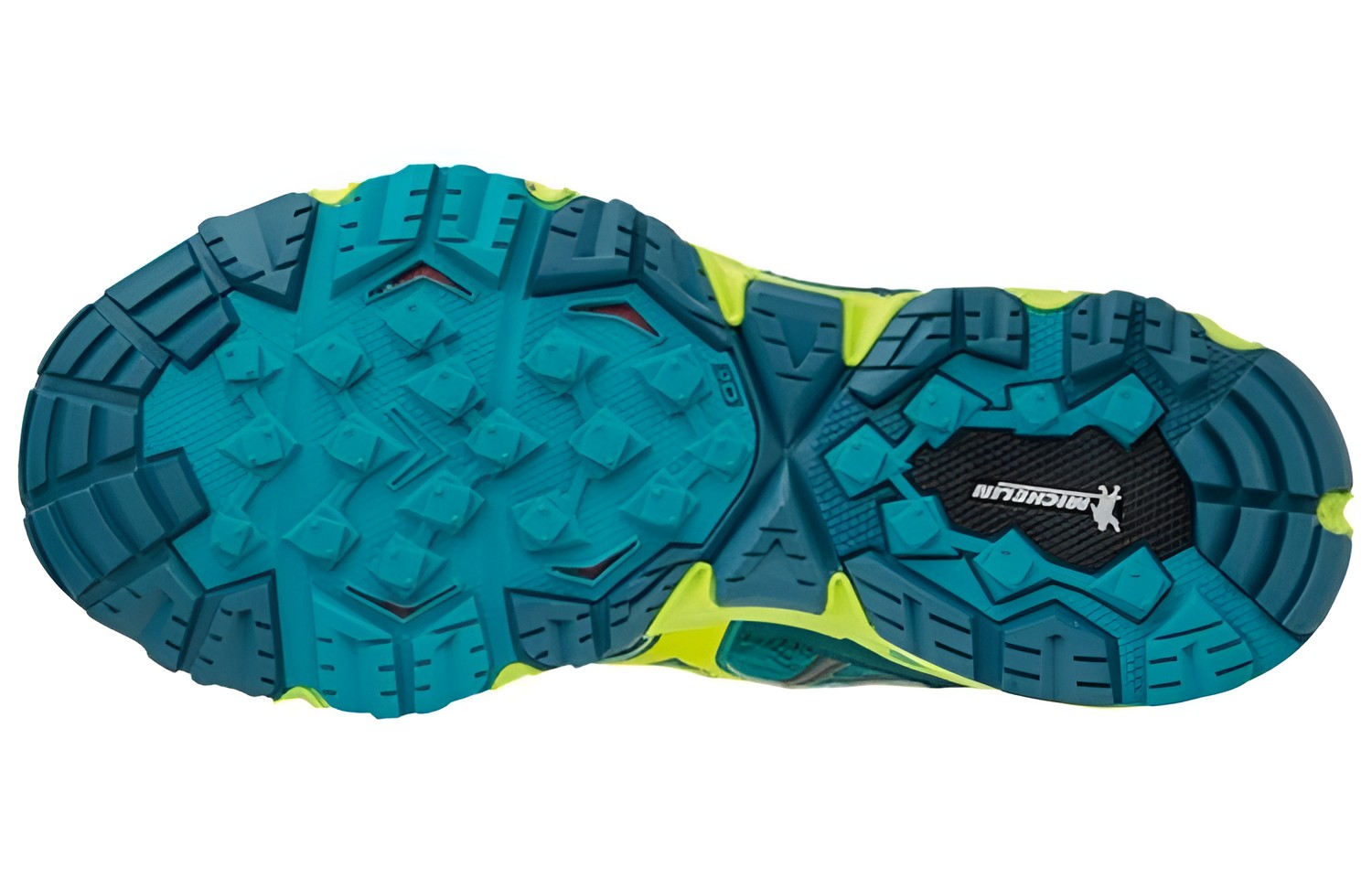 Shop Mizuno Wave Mujin 4 GTX 'Hijau Kuning' J1GK177044