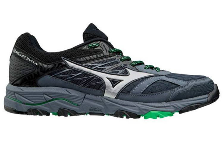 Order 美津浓 Wave Mujin 5 輕便透氣跑步鞋 灰綠