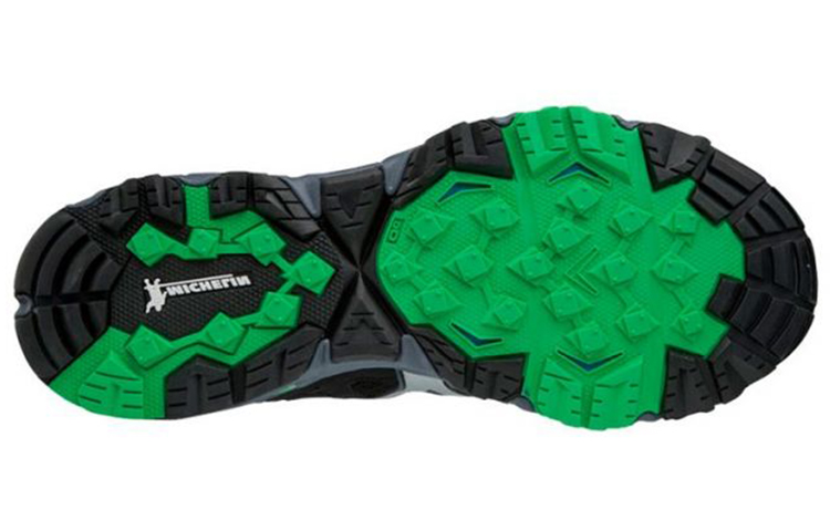 Shop 美津浓 Wave Mujin 5 輕便透氣跑步鞋 灰綠