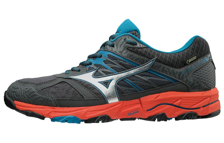 Mizuno Wave Mujin 5 GTX 'Black Red Blue' J1GJ185703