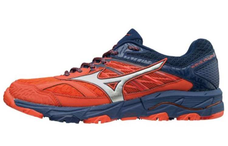 Mizuno Wave Mujin 5 Lightweight Breathable Blue Orange J1GJ187003