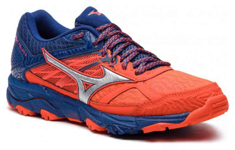 Lookbook Mizuno Wave Mujin 5 Léger et Respirant Bleu Orange J1GJ187003