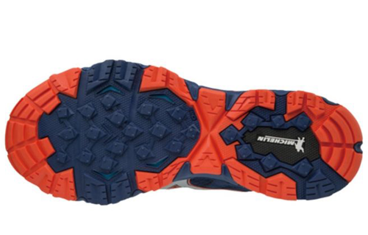 Shop Mizuno Wave Mujin 5 Léger et Respirant Bleu Orange J1GJ187003