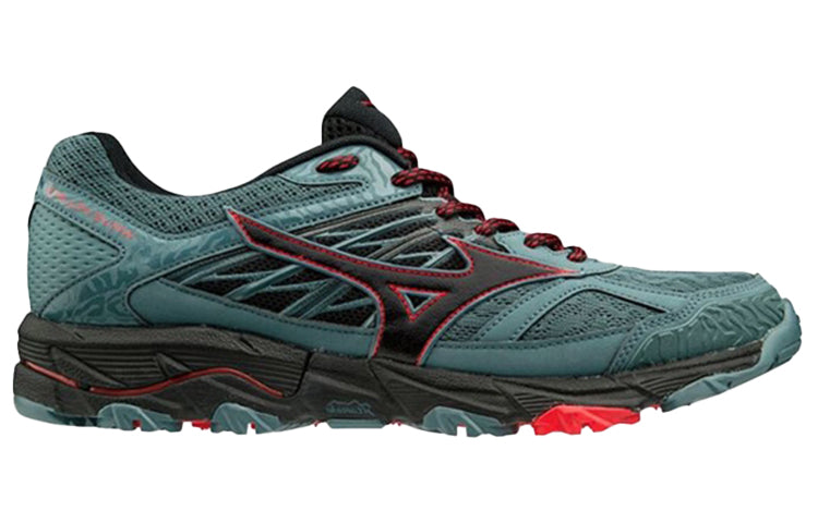 Order 미즈노 웨이브 무진 5 블랙/레드 스니커즈 J1GJ187009