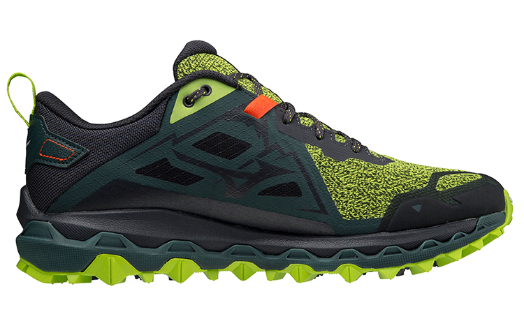 Order 미즈노 웨이브 무진 8 블랙/그린 (Mizuno Wave Mujin 8 Black/Green) J1GJ217062