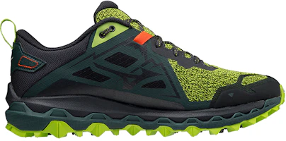 Order Mizuno Mujin 8 Wave 越野 低筒 跑步鞋 男款 黑綠色
