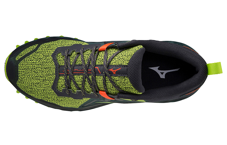 Lookbook 미즈노 웨이브 무진 8 블랙/그린 (Mizuno Wave Mujin 8 Black/Green) J1GJ217062