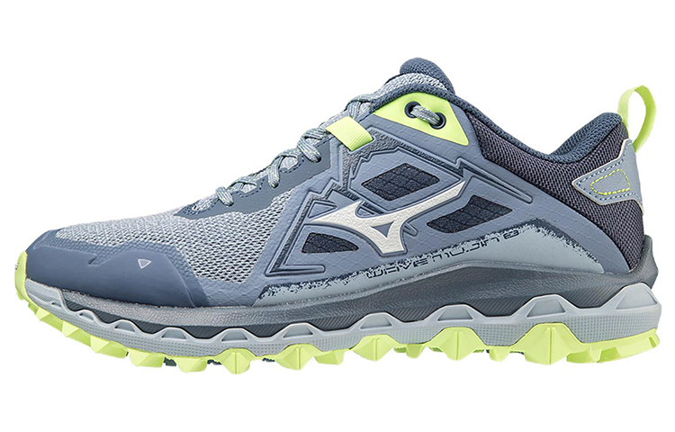 Mizuno Wave Mujin 8 Low Tops Wear-resistant Blue Gray J1GK127001