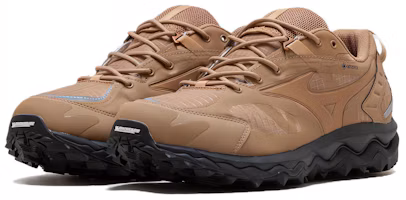 Shop 美津濃 Wave Mujin TL GTX 耐磨防滑 低筒 跑鞋 男款 棕色