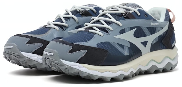 Mizuno Wave Mujin TL GORE-TEX 'Vintage Indigo' Sepatu Pria Wanita D1GA221707 Lookbook Mizuno Wave Mujin TL GORE-TEX 'Vintage Indigo' Sepatu Pria Wanita D1GA221707