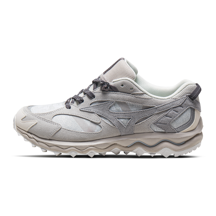 Mizuno Wave Mujin TL Gray Low-Top Running Shoes Slip-Resistant Durable D1GA246101