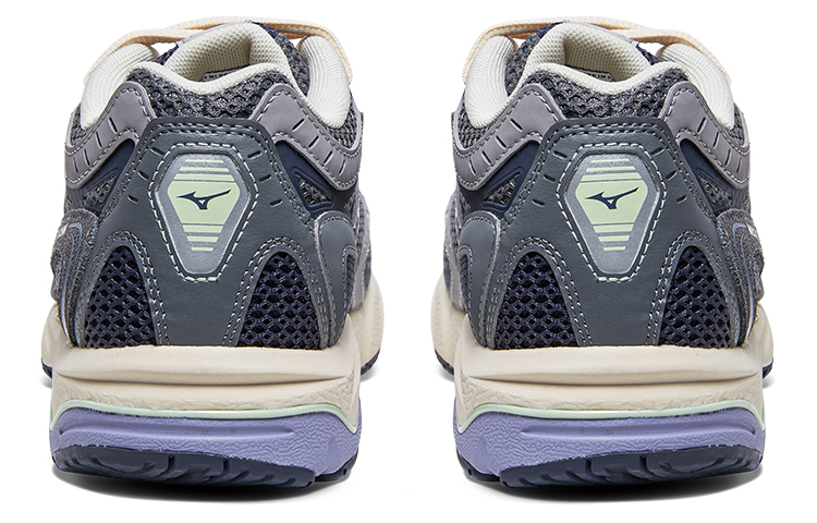 Purchase 美津浓 復古機能減震防滑耐磨透氣 低幫跑步鞋 男女同款 深灰紫