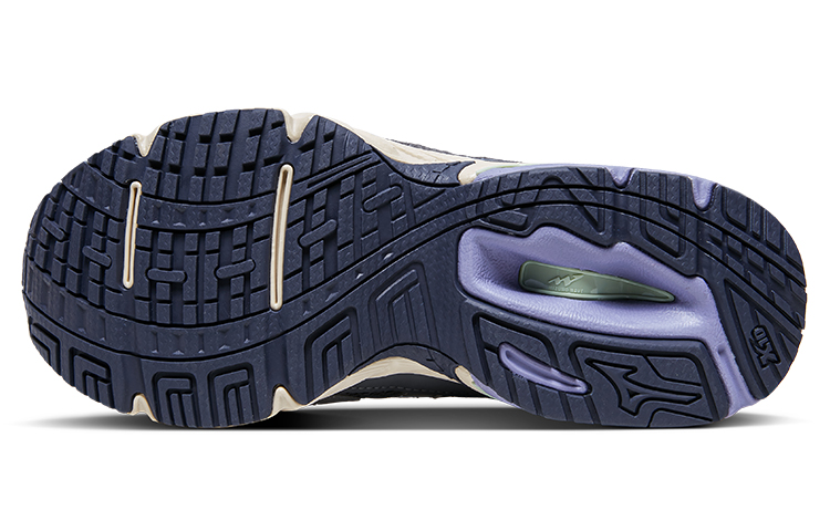 Details for 美津浓 復古機能減震防滑耐磨透氣 低幫跑步鞋 男女同款 深灰紫