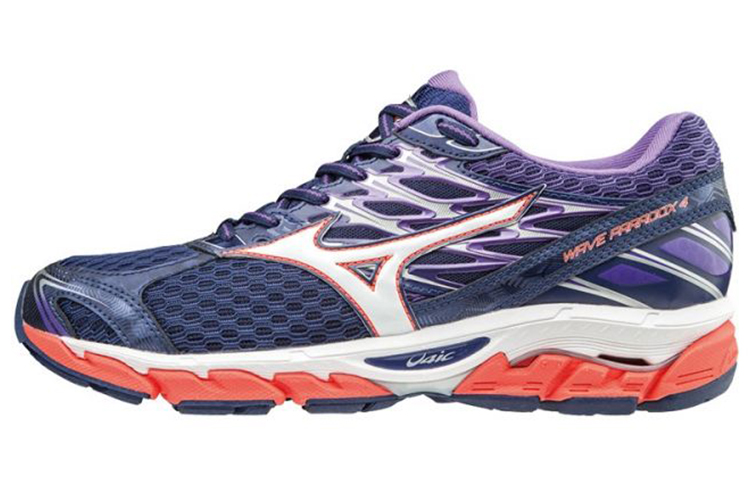 Mizuno Wave Paradox 4 Low Tops Wear-resistant Purple White Orange J1GD174002